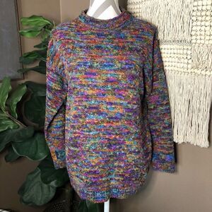 Multi-Color Knit Sweater 